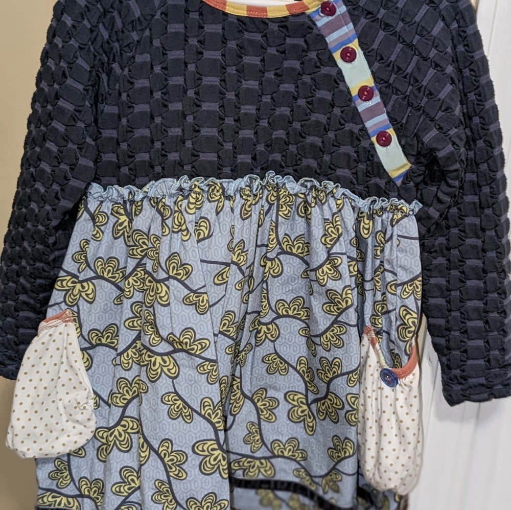 Matilda Jane Monroe Hooded Dress Heart Soul Pride Character Counts size 4.